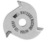 Whiteside 6702A - Slotting Cutters - 3 Wing - Kerf 0.080