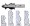 Whiteside 3324 - Specialty Molding, Router Bits - Half Inch Shank, Carbide Tipped