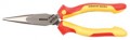 Wiha 32923 - 8" Insulated Long Nose Pliers With Industrial Brushed Finish