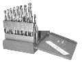 General Purpose Drill Sets - Jobber Length, Complete with Metal Case - Fractional Sizes - Southeast Tool SEJS21M