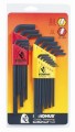 Bondhus 22199 - Inch/Metric Hex L-wrench Double Pack - 12199 (1.5-10mm) & 12137 (.050-3/8)