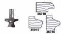 Whiteside 6016 - Door Edge Router Bits (Complete Edge) - Half Inch Shank, Reversible