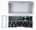 Felo 53541 - Profi Bit Box 12 Bits x 1" + Magnetholder - Slotted, Phillips, Torx