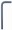 Bondhus 13800 - .028 Hex L-wrench - Short (Pkg of 100)