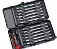 Felo 52757 - 13 pc Metric/Square Smart Box - Slotted, Phillips, Hex, Torx, Square Tip Blades with Handle