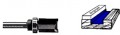 Whiteside 3006 - Template Router Bits (Ball Bearing Guide) - Quarter Inch Shank, Carbide Tipped