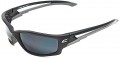 Kazbek Style Safety Glasses From Edge Eyewear feature durable silver mirrored lenses