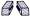 Whiteside 1945 - Biscuit Joining Kit - Half Inch Shank