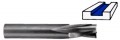 Whiteside RD4100S - Slow Spiral Router Bits - Downcut, 3 Flute, Three-Eighth Inch Shank, Solid Carbide