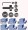 Whiteside 1955 - Multi Rabbet Set - Half Inch Shank