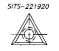 Reversible Insert Knife, Triangle Spur