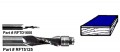 Whiteside RFT1600 - Flush Trim Spiral Router Bits - Upcut, 2 Flute, Quarter Inch Shank, Solid Carbide