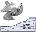 Whiteside 6000F - Large, Raised Panel, Router Bits (Ball Bearing Guide) - Half Inch Shank, Carbide Tipped