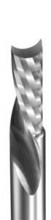 Vortex Series 5700 - Single Edge "0" Flute Downcut Spiral