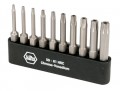 Wiha 74987 - Security Torx Power Bit Set T7s-T40s
