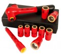Wiha 31493 - Insulated 3/8" Drive 10 Pc Socket Set - Inch