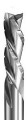 Vortex 2160 - Downcut Chipbreaker, Spiral Router Bits - (3 Flute) Solid Carbide
