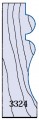 Whiteside 3324 Cut Profile