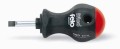 Felo 22099 - 7/32" x 1" Stubby Slotted Screwdriver - 2 Component Handle