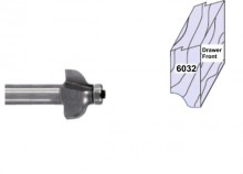 Whiteside 6032 - Drawer Edge, Finger Pull, Router Bits - Half Inch Shank