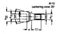 Quick Change Drill Adapter for Busselatto, Ompec, Bilek and Weeke Boring Machines, RH Thread