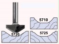 Whiteside 5725 - Stile & Panel, Combination Profile Router Bits, (Panel Profile Bits - Ogee), Half Inch Shank, Carbide Tipped