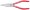 Wiha 32630 - Long Flat Nose Pliers 6.3"