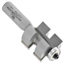 Whiteside 3373A - Straight, Tongue & Groove, Tongue Cutter - Half Inch Shank, Tongue Only, Carbide Tipped
