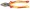 Wiha 32930 - 8" Insulated Combination Linemans Pliers With Brushed Finish