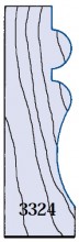 Whiteside 3324 Cut Profile