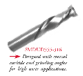 Compression, Mortise Router Bits - MD for Long Wear, 3/16" Upcut, Solid Carbide - Southeast Tool SMDUD555-316