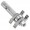 Carbide Tipped Tongue and Groove Router Bit Assembly by Whiteside Machine