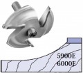 Whiteside 6000E - Large, Raised Panel, Router Bits (Ball Bearing Guide) - Half Inch Shank, Carbide Tipped