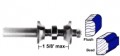 Whiteside 2160 - Double Roundover Router Bits (with Adjustable Cutting Length) Half Inch Shank, Carbide Tipped