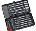 Felo 52761 - 12 pc Smart Mechanic Square Set - Slotted, Phillips, Pozidriv, Hex, & Torx Blades & Sockets