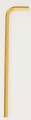 Bondhus 28101 - .035 GoldGuard Plated Hex L-wrench - Long (Pkg of 50)