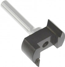 Screw-on downshear mortise cutter by Whiteside Machine