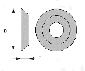 Dust Covers for Collet Nuts - 1 1/2" Diameter x 1/4" Thick - Southeast Tool SEDC32-12