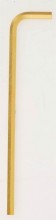 Bondhus 28100 - .028 GoldGuard Plated Hex L-wrench - Long (Pkg of 50)