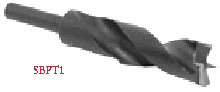 Carbide Tipped Bradpoint Twist Drill