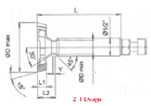 Diamond-Tipped (PCD), T-Slot Router Bits - 2+1 Design, 2 3/8" Overall Length - Southeast Tool SE293505