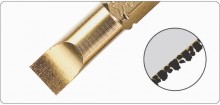 Felo 50651 - 1/4" Slotted Diamond Bit x 1" on 1/4" stock