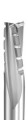 Vortex Series 6100 - Three Flute Upcut & Downcut Phenolic/Composite Cutting Spirals