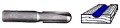 Whiteside 1417 - Round Nose (Core Box) Router Bits - Half Inch Shank, Carbide Tipped