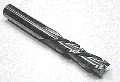 Downcut Spiral Router Bits (Chipbreaker) - (3 Flute), Right-Hand Rotation, Solid Carbide - Southeast Tool SRD560TCB