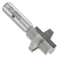 Whiteside 3370B - Wedge, Tongue & Groove, Groove Cutter - Half Inch Shank, Groove Only, Carbide Tipped