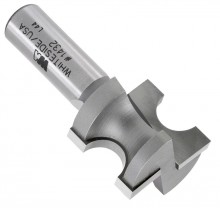 Carbide Tipped Half Round (Bull Nose) Router Bit by Whiteside Machine