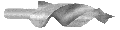 Tapered, Brush-BLock Drill, High Speed Steel, Style No 19TP - Shank is 1/2" x 2" - Southeast Tool SE19995
