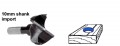 Whiteside DH25-57(RH) - Hinge Boring Bits - 10mm Shank