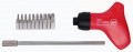 Wiha 28297 - Topra Ratchet Tamper Resistant Torx 12 Pc Set